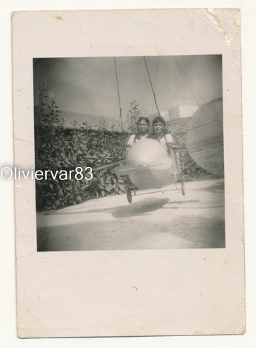 Photo vintage 1952 fillettes - -,