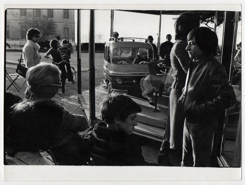 Photo manège ambiance de - 70's,