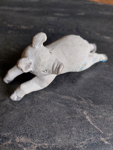 Ancien cochon résine - ancien,