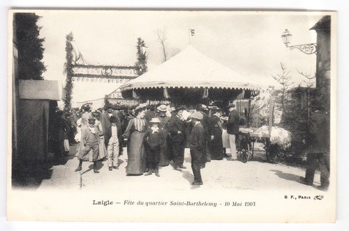 Cpa laigle fete - laigle,